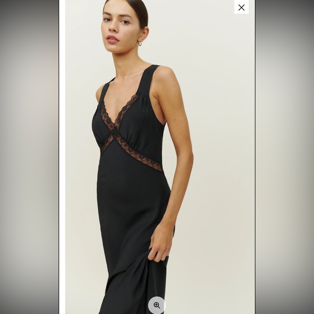 Reformation Provence Silk Dress